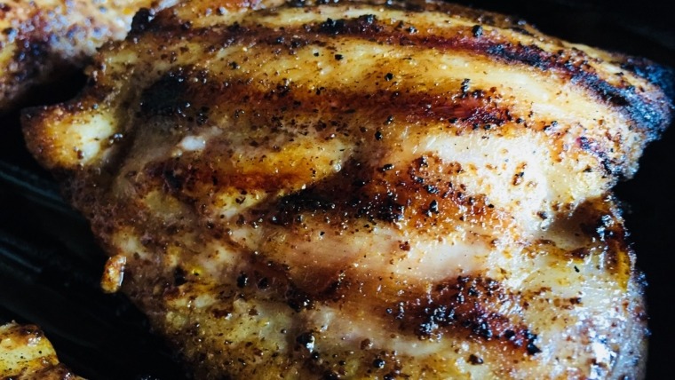 spiced & cooked chicken thigh