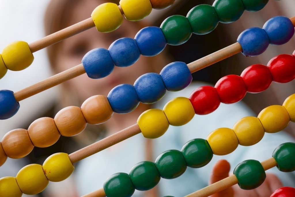 colourful abacus